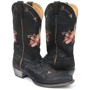 Shyanne Women's Size 10 Maricopa Western Boots Snip Toe Floral Cowgirl Boots